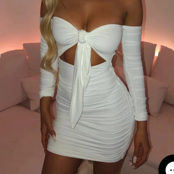 babyboo | Dresses | Babyboo Fashion White Dress | Poshmark babyboo | Dresses | Babyboo Fashion White Dress | Poshmark